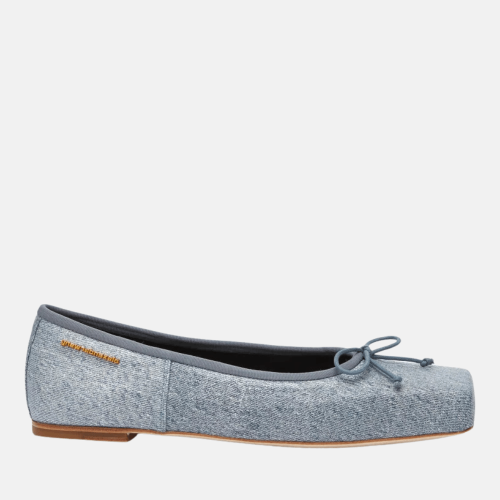 Alexander Wang Women's Billie Flat Shoes in Pebble Beach