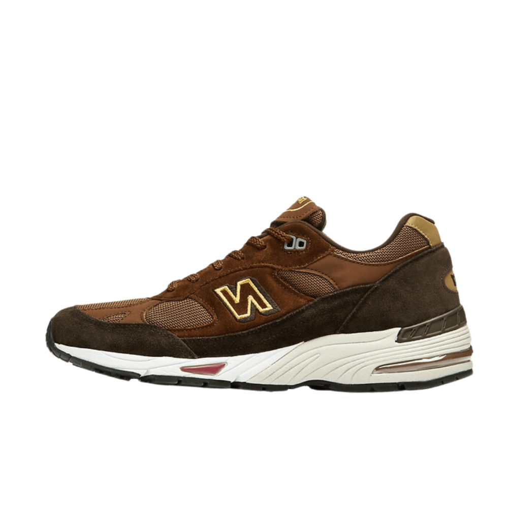 New Balance Made in UK 991 - Black Coffee with Brown