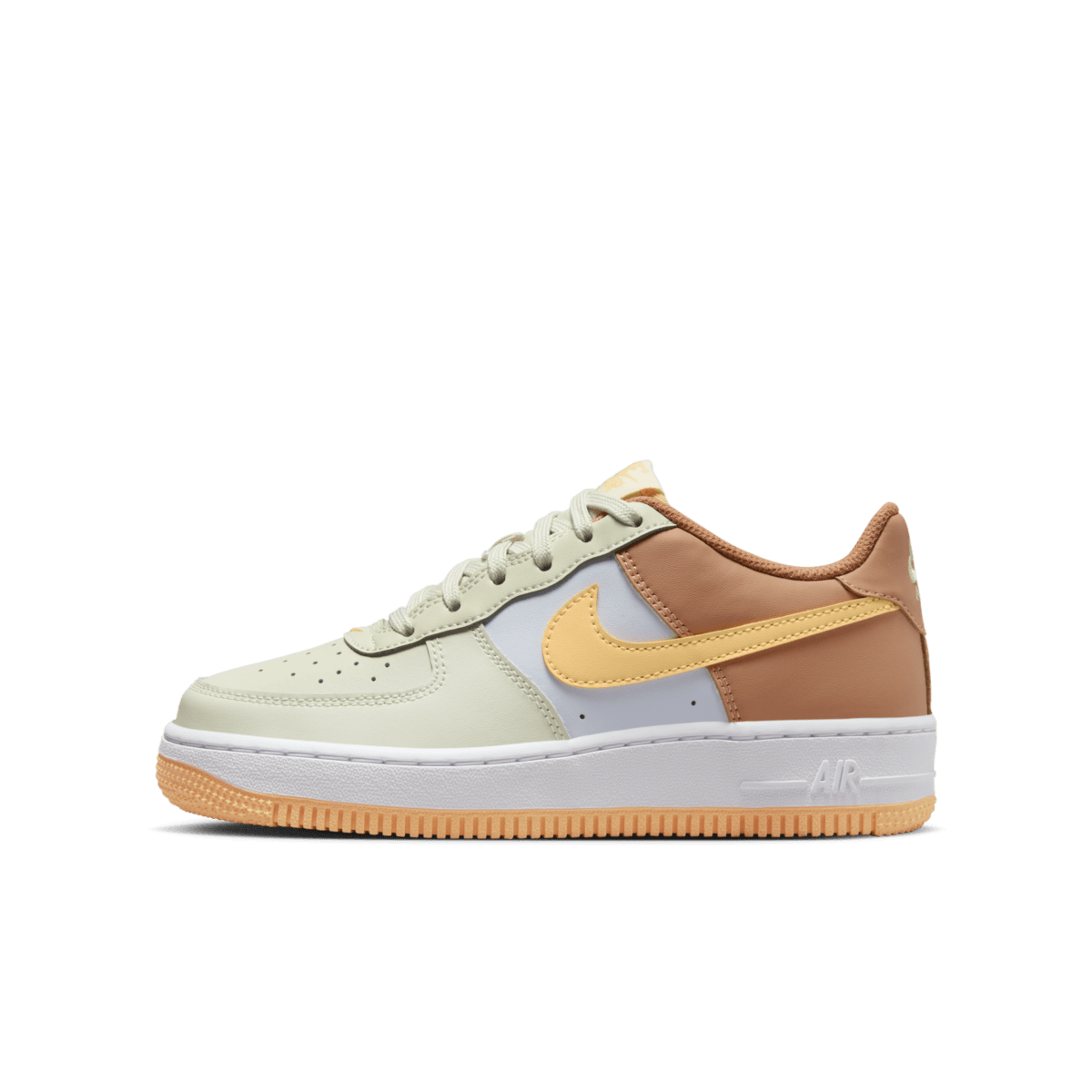 Nike Air Force 1 GS 'Brown Yellow' CT3839-006