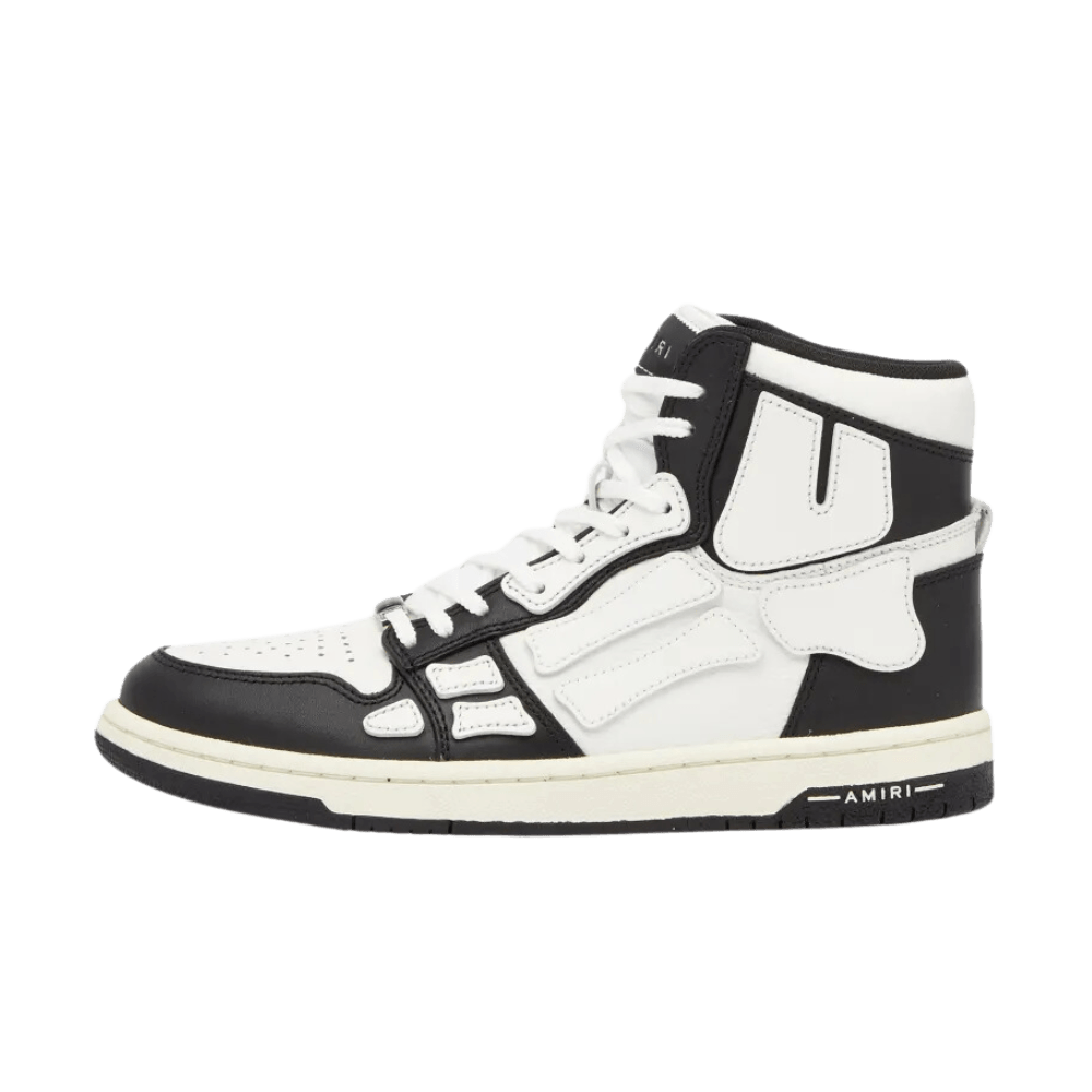 AMIRI Skeleton Hi Top Sneaker Black