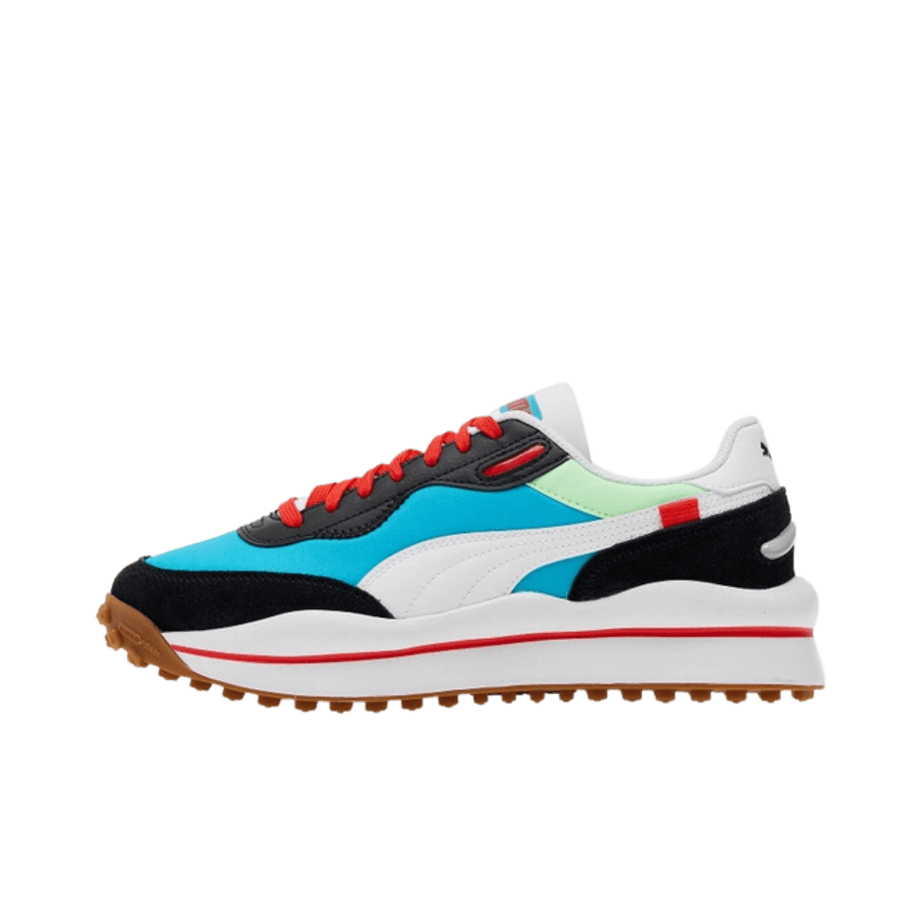 Puma Style Rider Skies Scuba Blue-Puma White