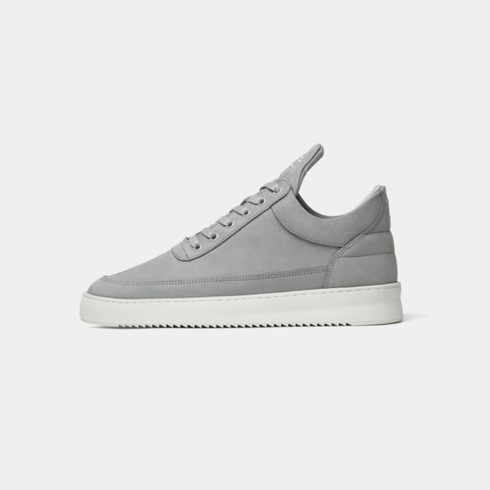 Filling Pieces Low Top Ripple Nubuck Cement Grey 10122841878