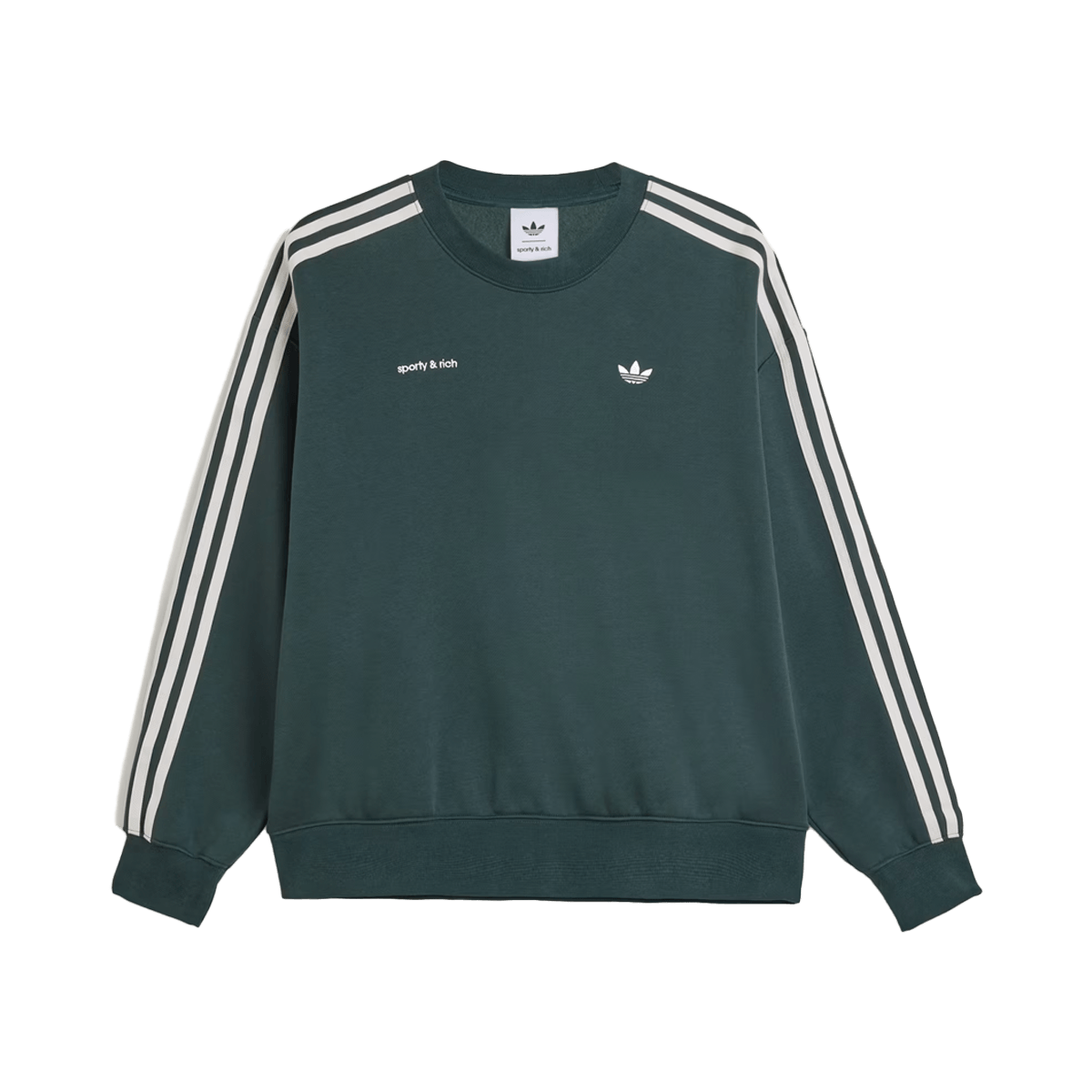 Sporty & Rich x adidas Sweatshirt WMNS 'Shadow Green'