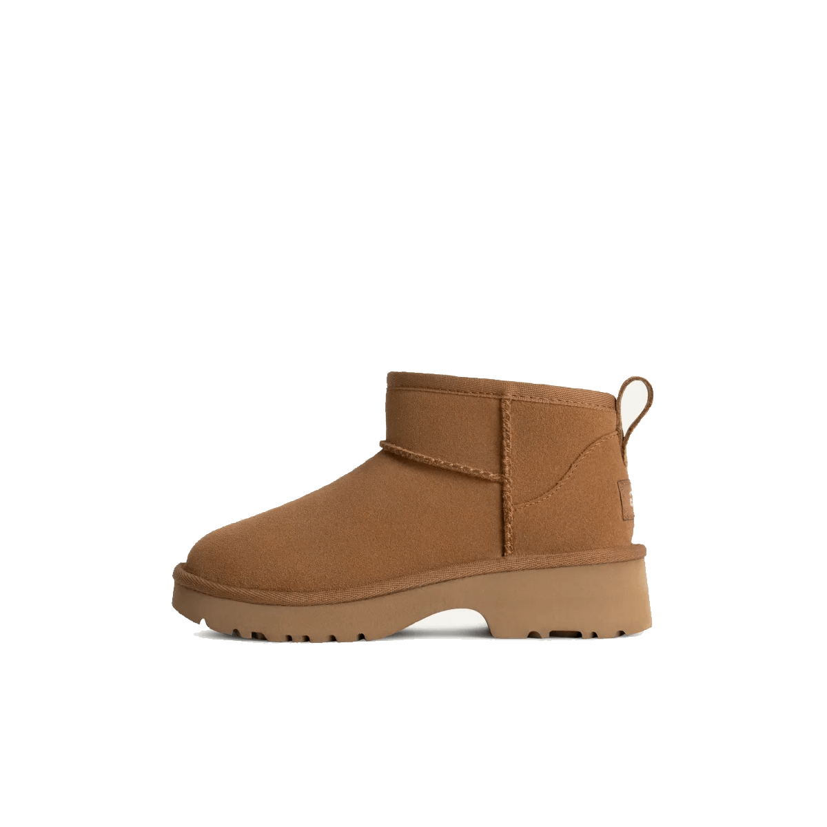 UGG® Classic Ultra Mini New Heights Boot Kids 'Chestnut' 1157732K-CHE