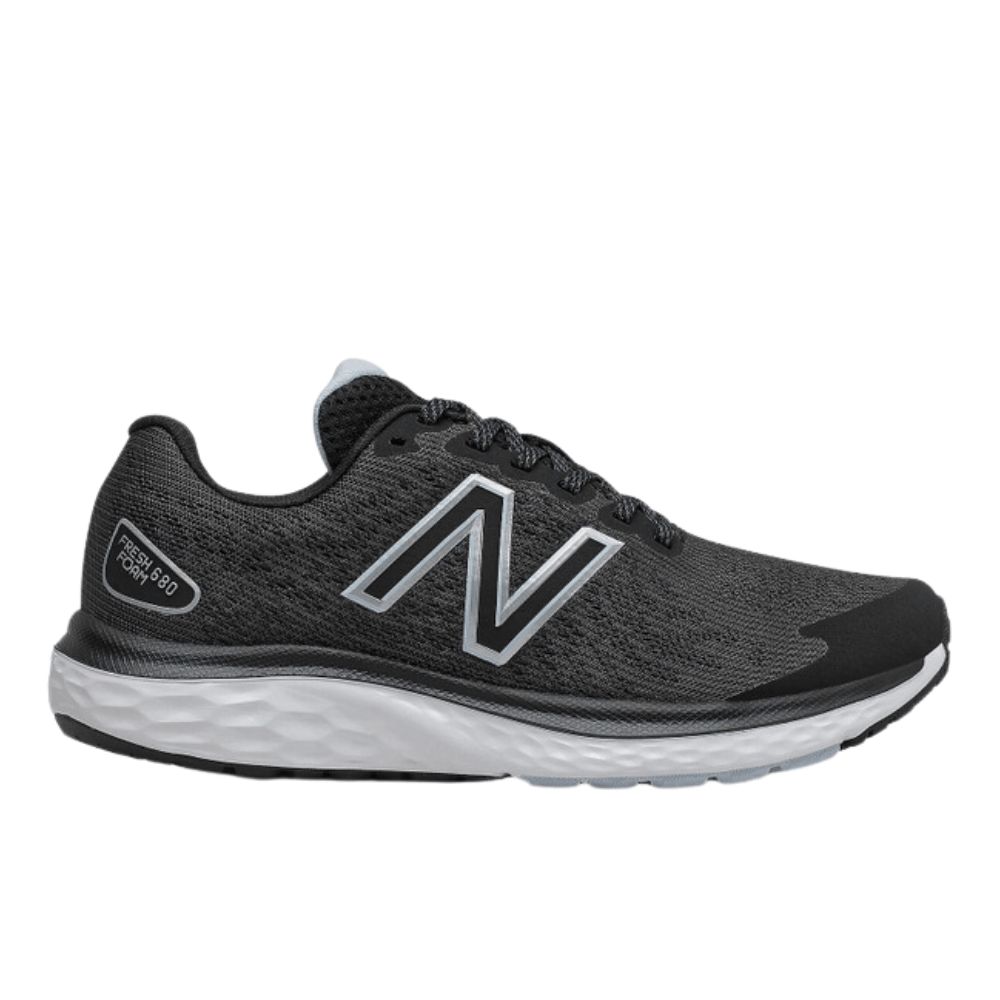 New Balance Fresh Foam 680v7 - Black with White W680LK7