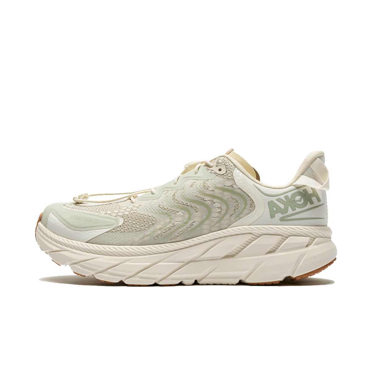 Satisfy x HOKA One Clifton LS 'Celadon Tint'