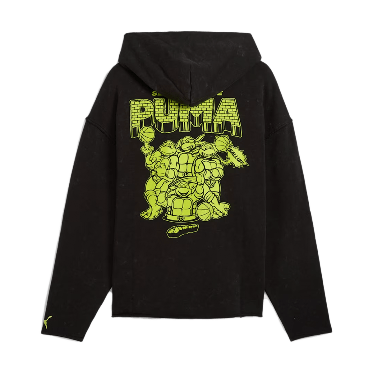 Ninja Turtles x PUMA Hoodie 'Black' 630927_01