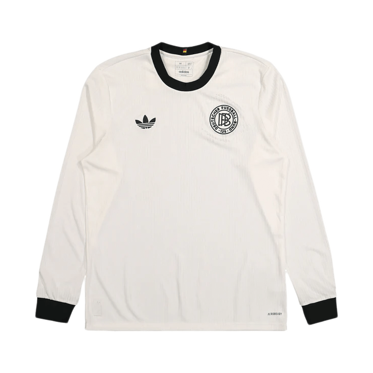 adidas Deutschland Longsleeve Jersey 'White' - 125th Anniversary