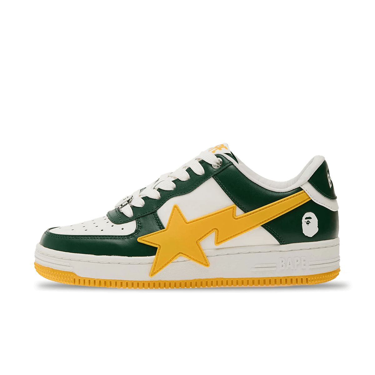 Bape Sta Os 2 M2 'Green & Yellow' 001FWK701309MGRN