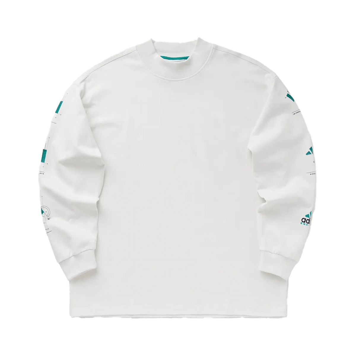 adidas EQT Long-Sleeve Graphic Tee 'White' JN4846