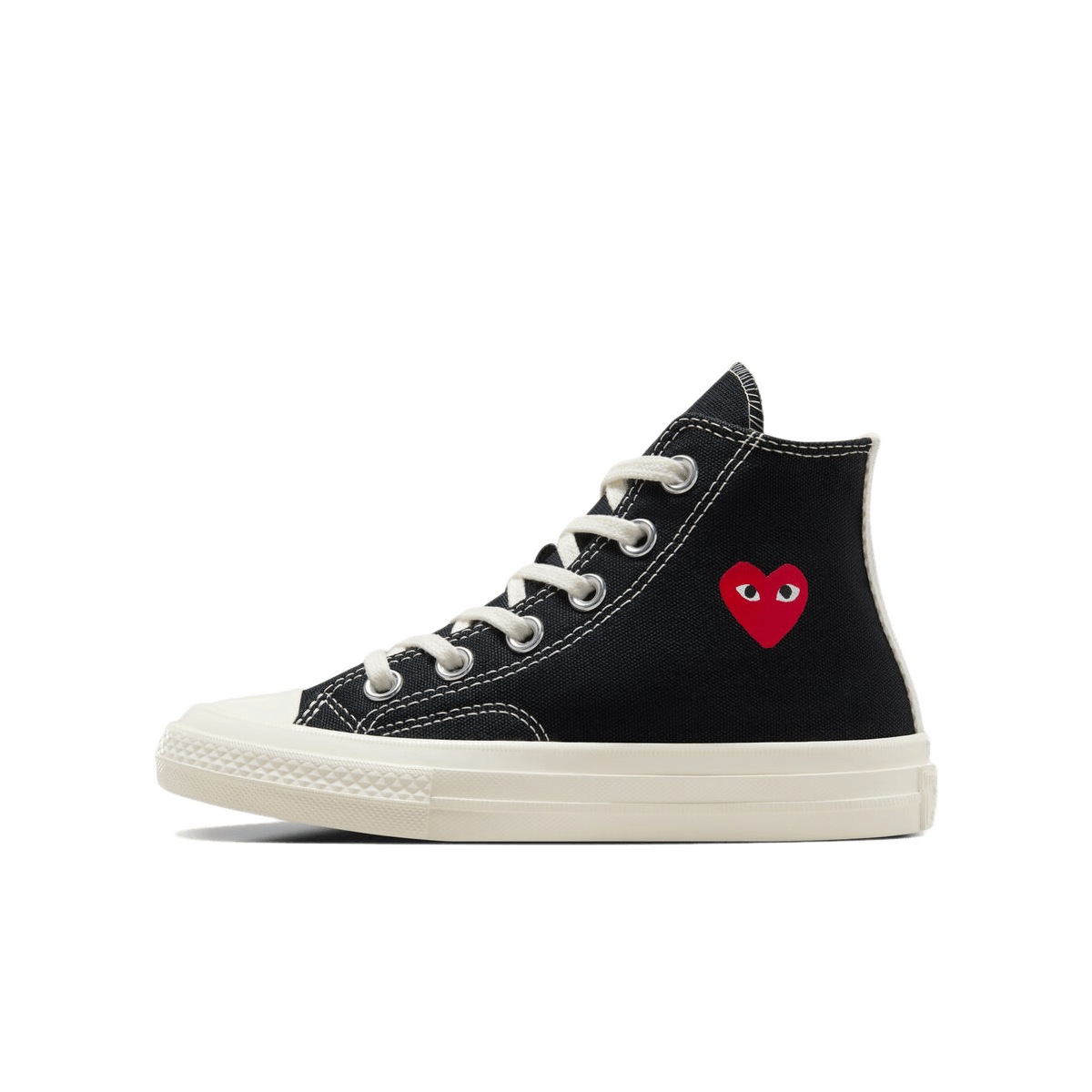 CDG x Converse Chuck 70 Hi PS 'Single Heart Black' A08802C