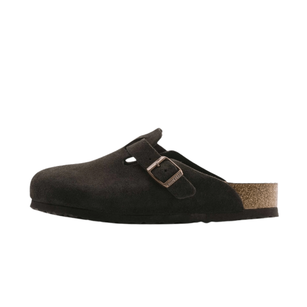 Birkenstock Boston Mocha Narrow Veloursleder Suede 660463