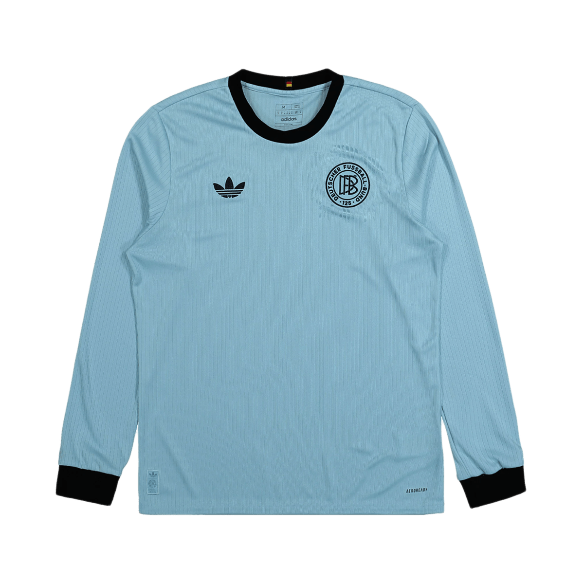 adidas Deutschland Longsleeve Jersey 'Blue' - 125th Anniversary