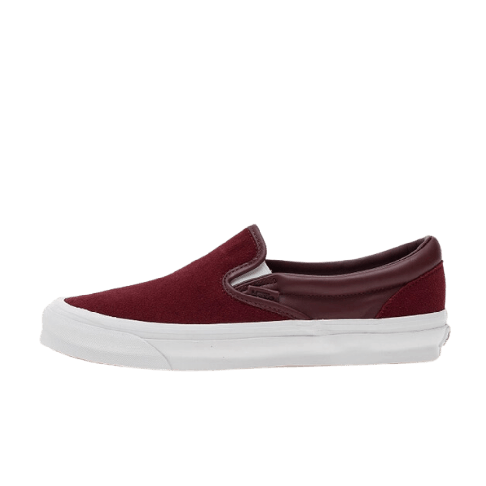 Vans Vault OG Classic Slip-On LX Suede/ Leather Port VN0A32QNPRT1