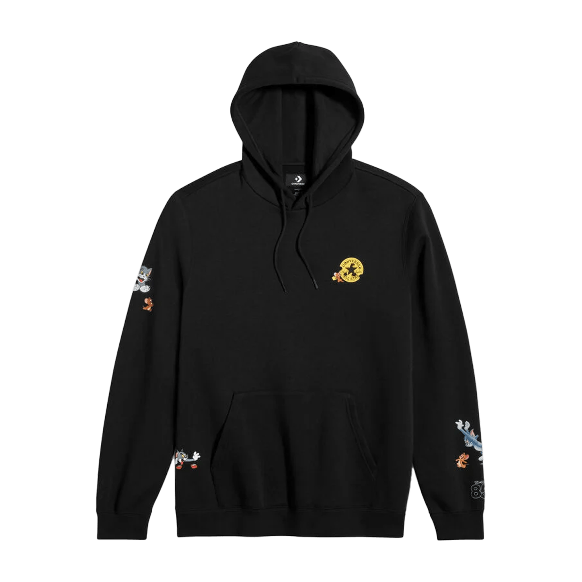 Tom and Jerry x Converse Graphic Hoodie 'Black' 10028756-A01