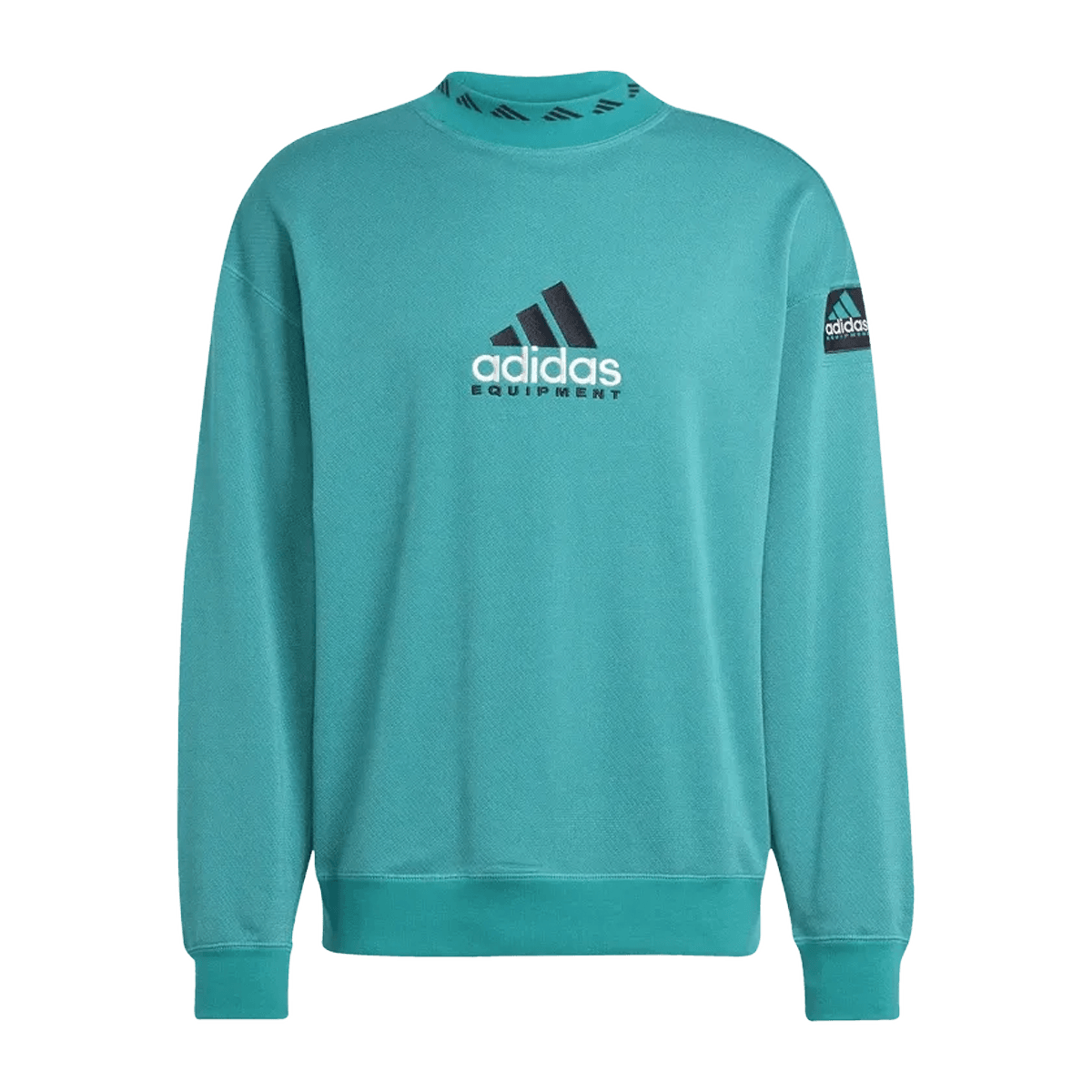 adidas EQT Reflective Crewneck 'Equipment Green' JN7146