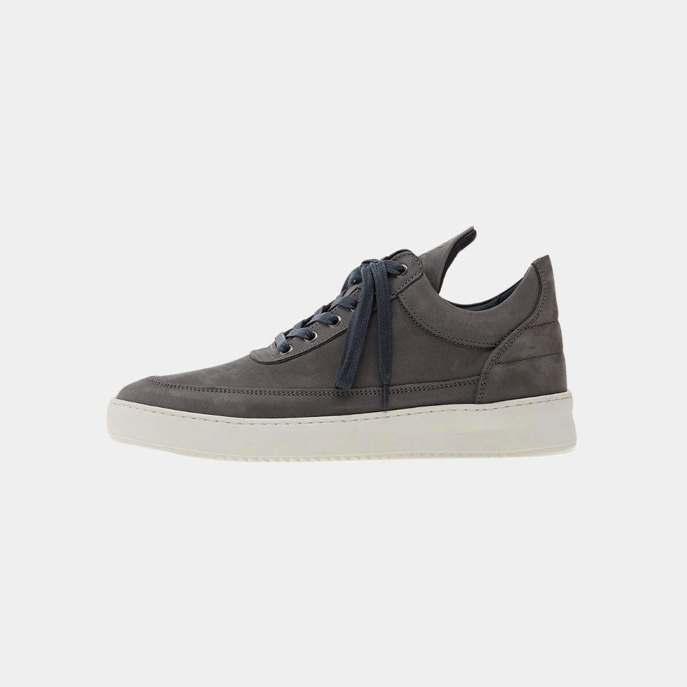 Filling Pieces Low Top Ripple Nubuck 'Shark' 2512284-2002