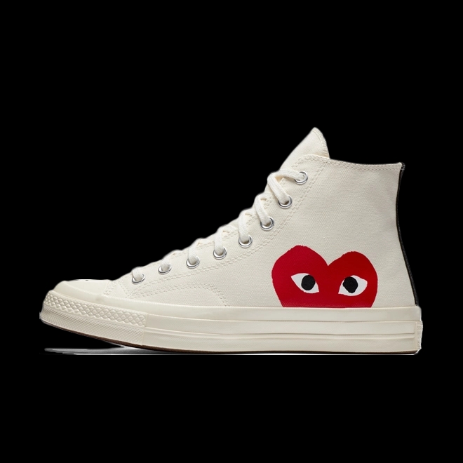 Converse Comme des Garçons Play x Chuck 70 High 'Milk' A08792C