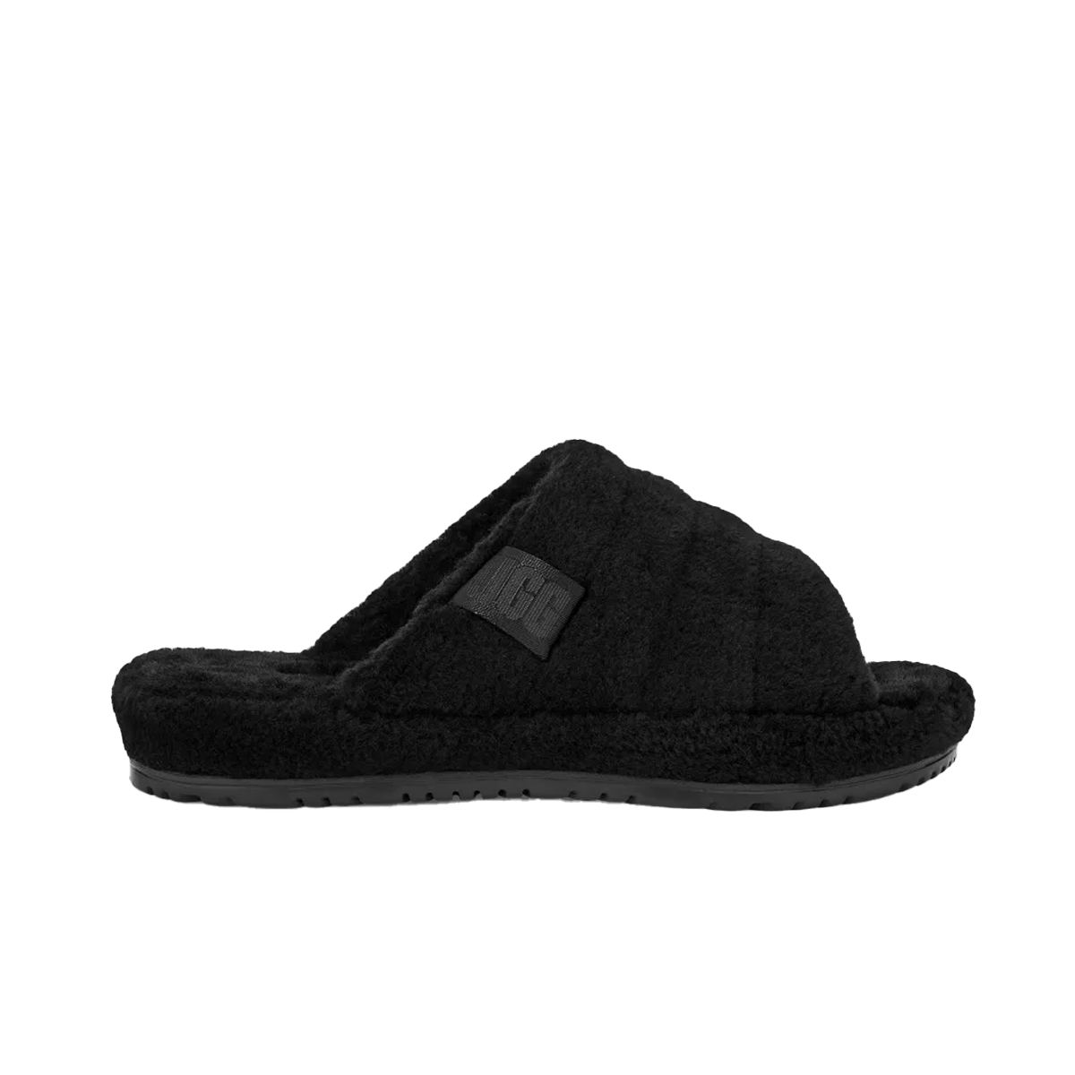 UGG Fluff You Slide Men Black Tnl Fluff 1117473-BTFL