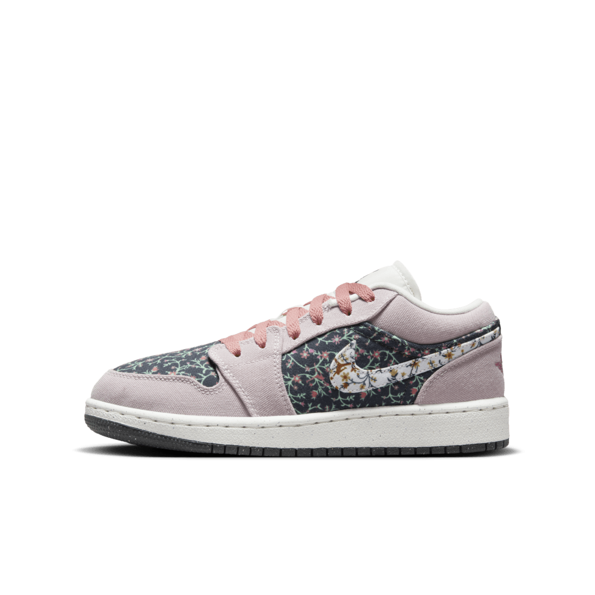 Air Jordan 1 Low SE GS 'Canvas Floral' FJ3445-001