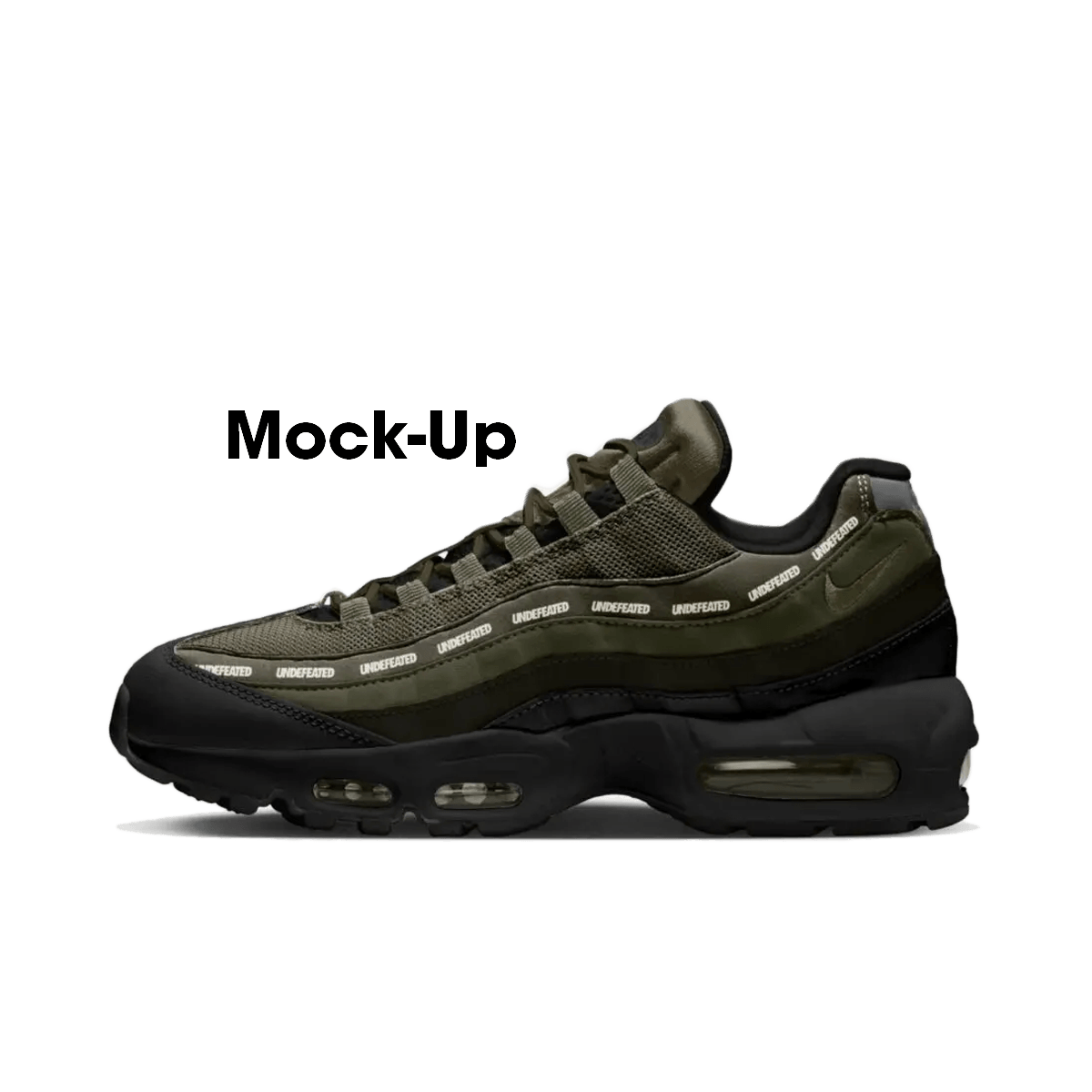 Undefeated x Nike Air Max 95 GEO 'Medium Olive' IB4523-200