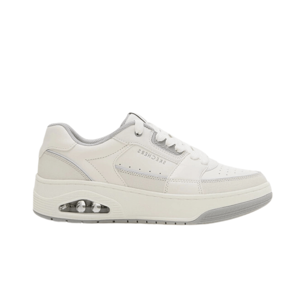 Skechers Uno Court - Low-Post White 183140 WHT