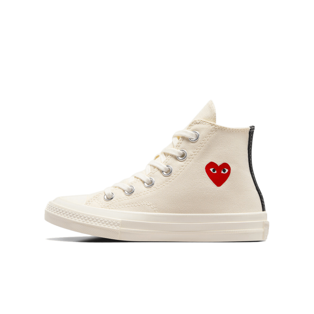 CDG x Converse Chuck 70 Hi PS 'Single Heart Beige' A08803C