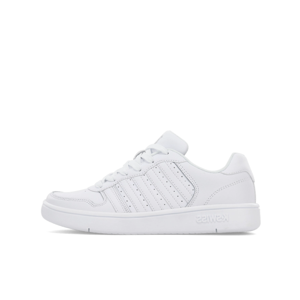 K-SWISS MENS COURT PALISADES WHITE/GRAY