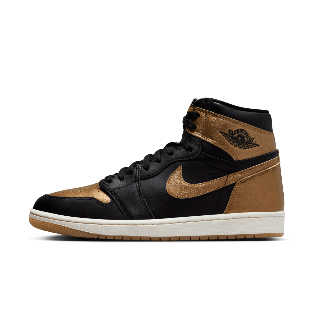 Air Jordan 1 High OG 'Black & Metallic Gold' DZ5485-071