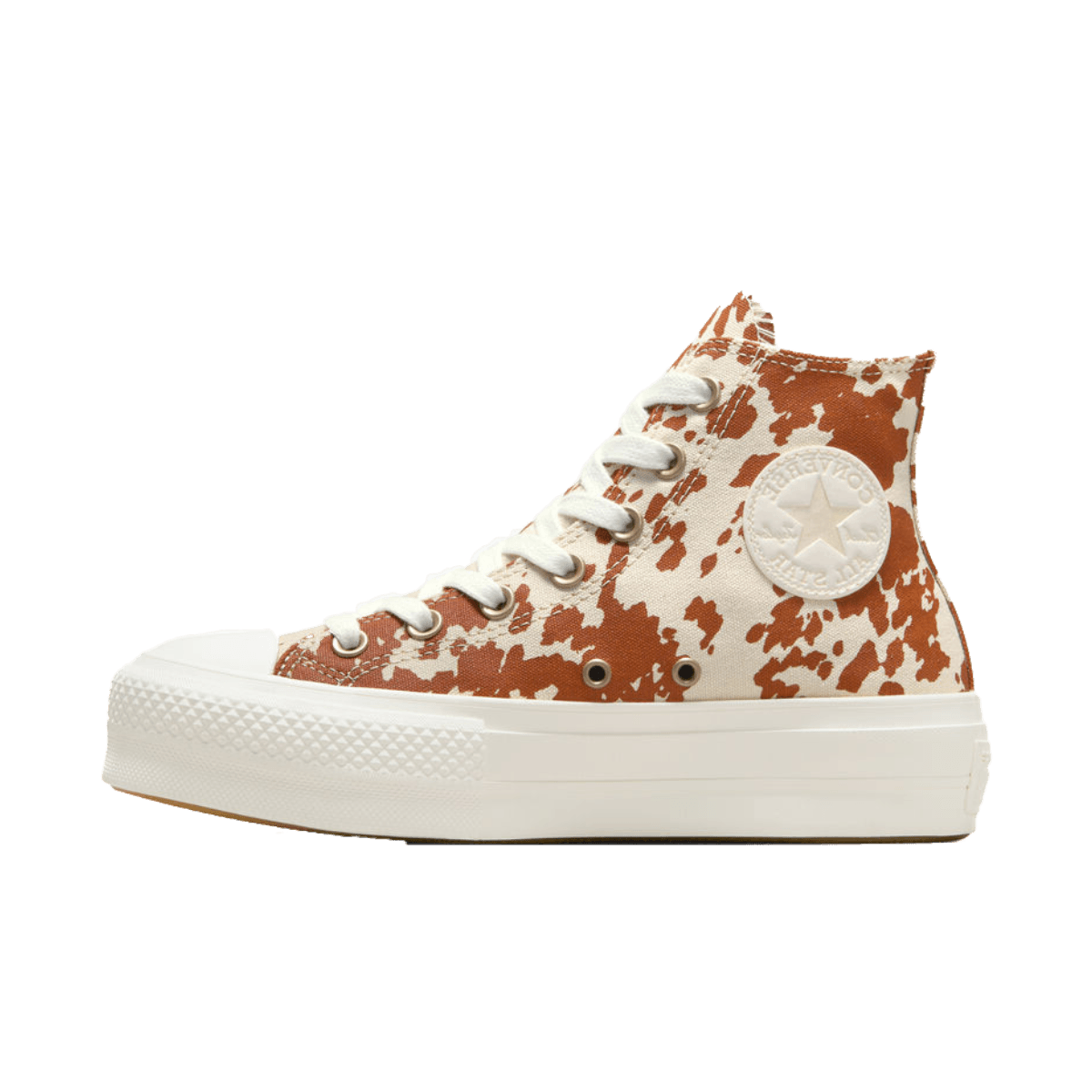 Converse Chuck Taylor All Star Lift Platform Animal Print Brown