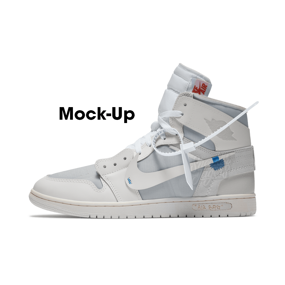 Off-White x Air Jordan 1 High OG 'White' AA3834-100