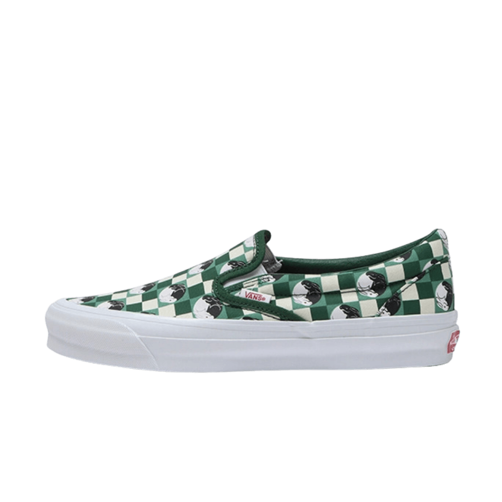 Vans OG Classic Slip-On LX Year of The Rabbit Green