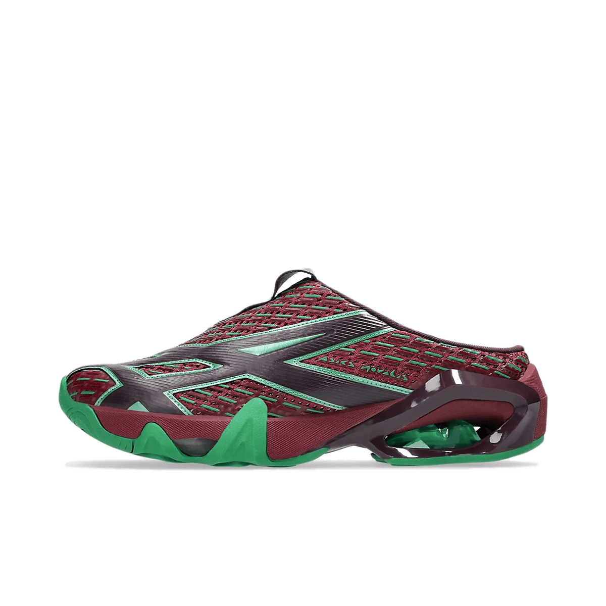 Kiko Kostadinov x ASICS Novalis Gel-Styrax Mule 'Earthy Maroon' 1203A500-600