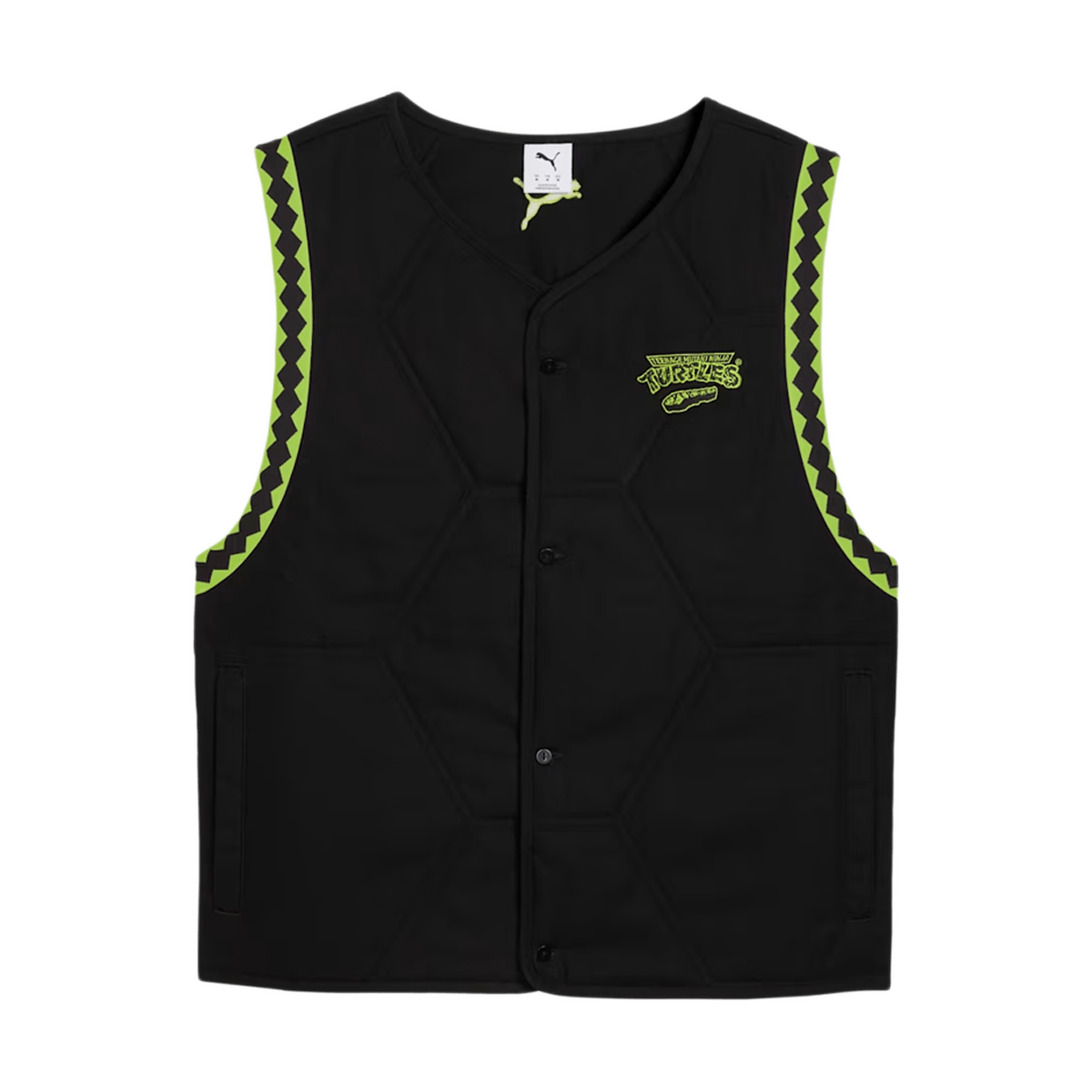 Ninja Turtles x PUMA Vest 'Black' 631677_01