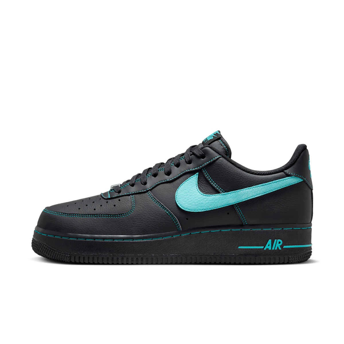 Nike Air Force 1 '07 LV8 'Black & Aurora Green'