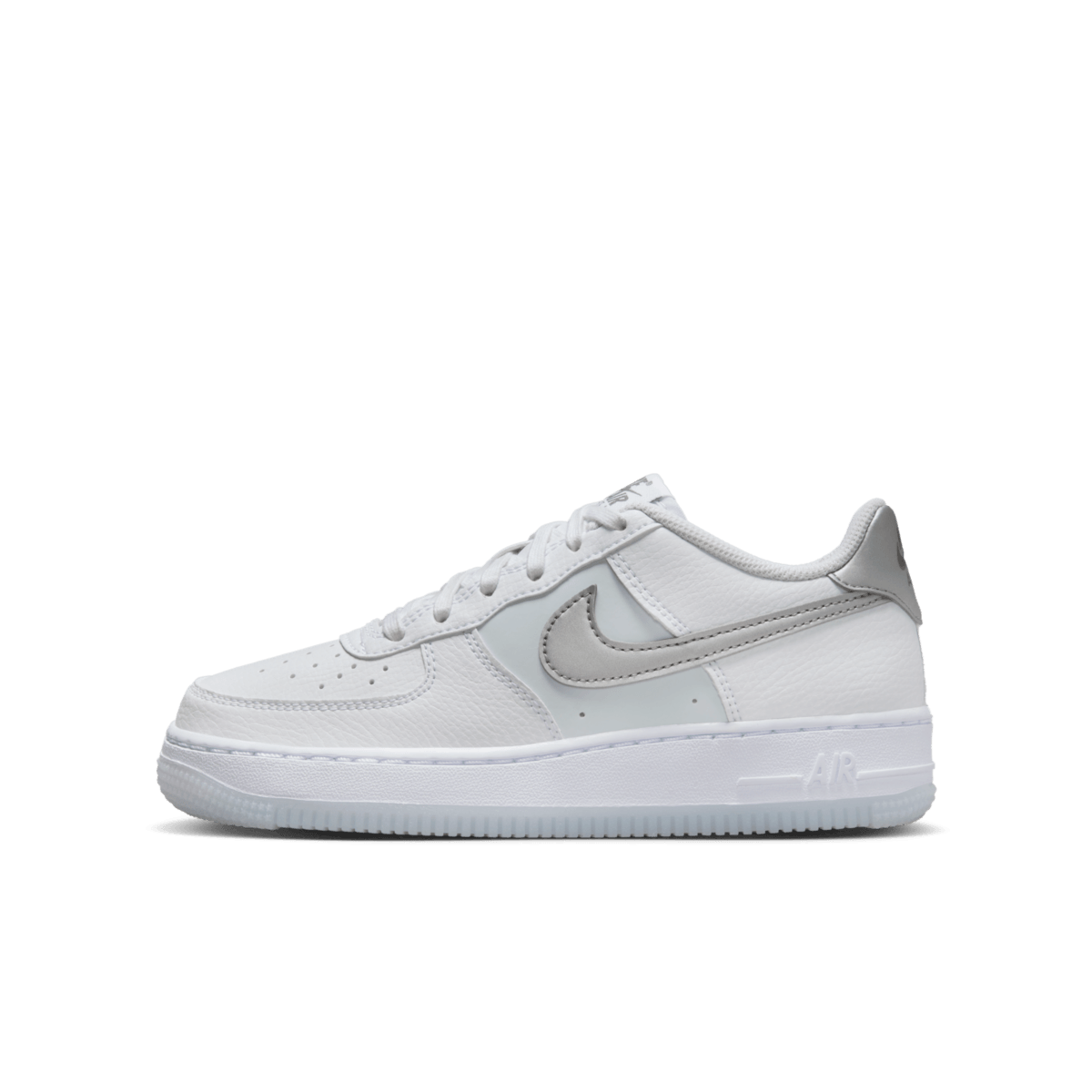 Nike Air Force 1 GS 'Grey Swoosh' FV3981-100