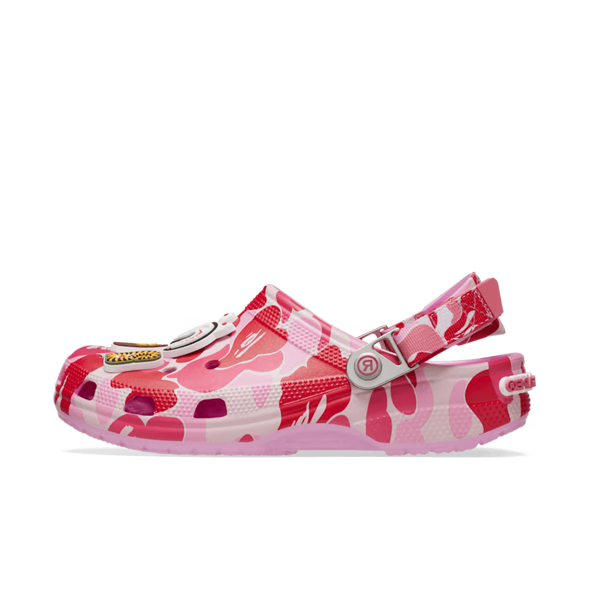 BAPE x Crocs Classic Clog 'Carnation'