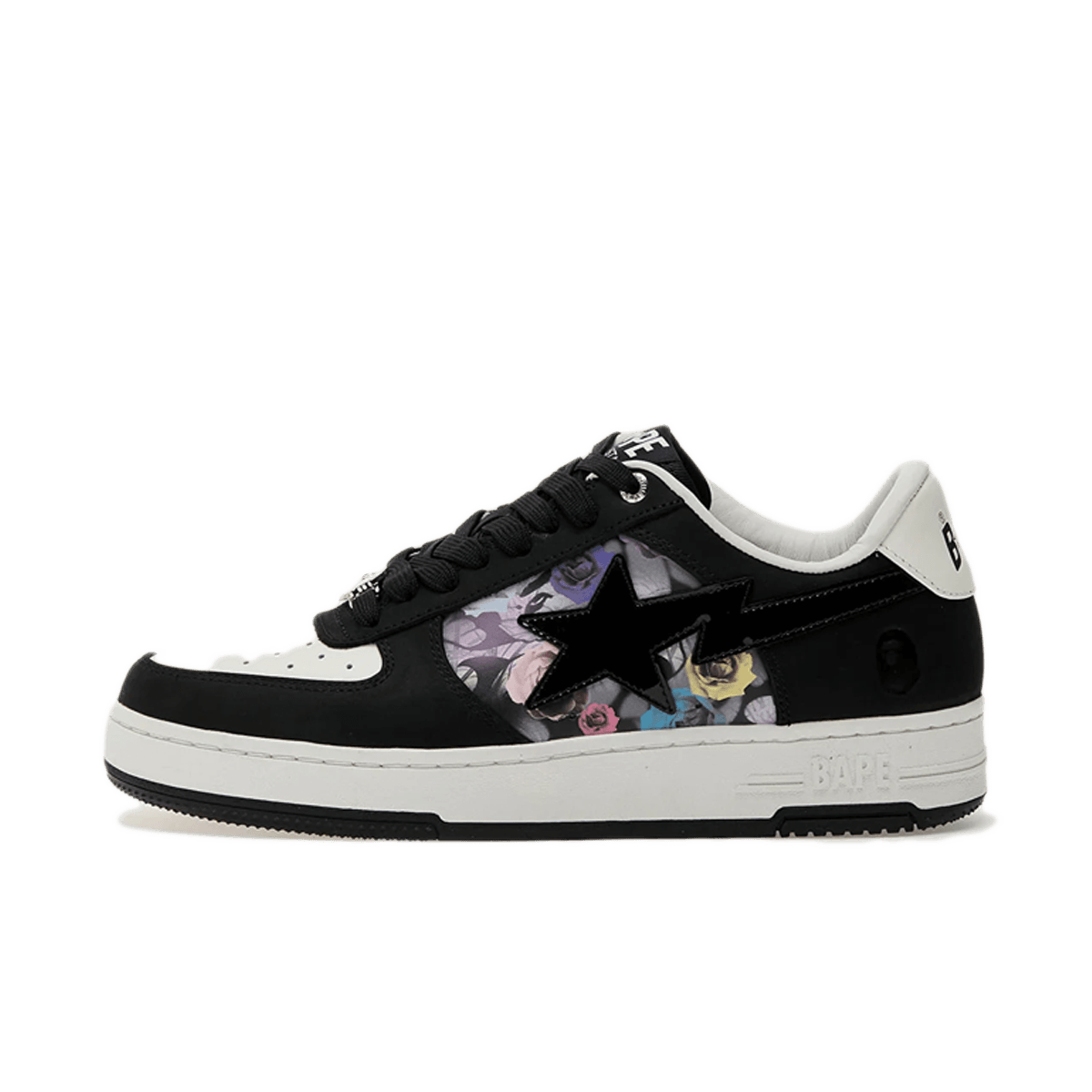 A Bathing Ape Bape Sta 2 M2 'Black Roses' 001FWK801302MBLK