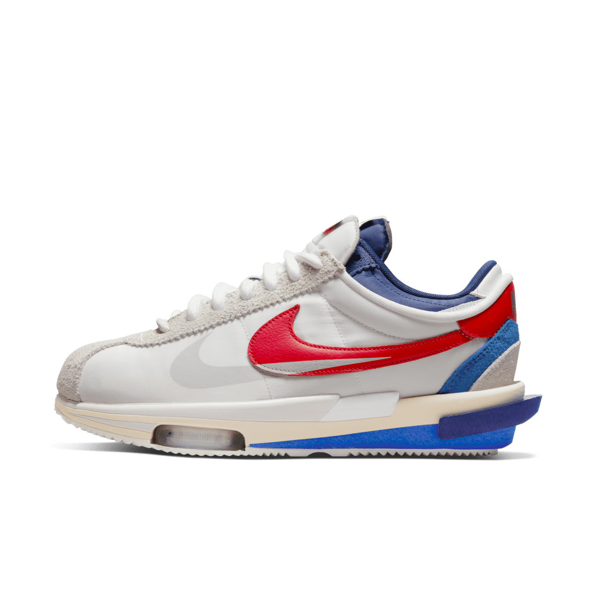 Sacai x Nike Cortez 4.0 'White' DQ0581-100