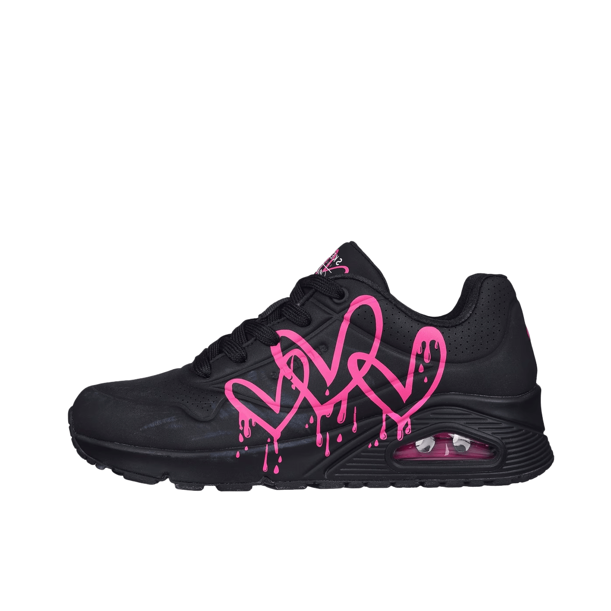 Skechers UNO 'Dripping in Love' - Black