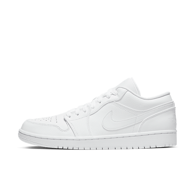 Nike Air Jordan 1 Low (White / White - White) 553558 126