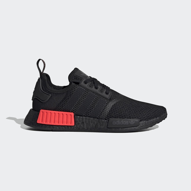 adidas NMD R1 Core Black Solar Red (2020) FV8162