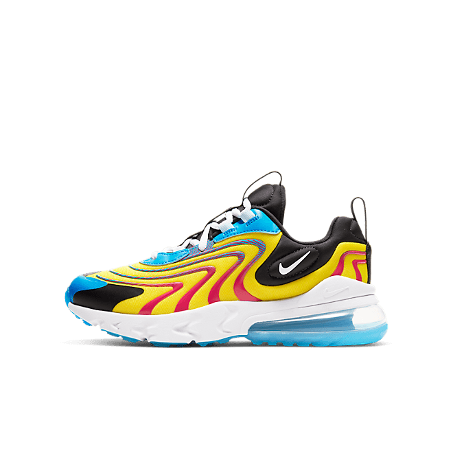 Nike Air Max 270 React Yellow Red (GS) CD6870-700