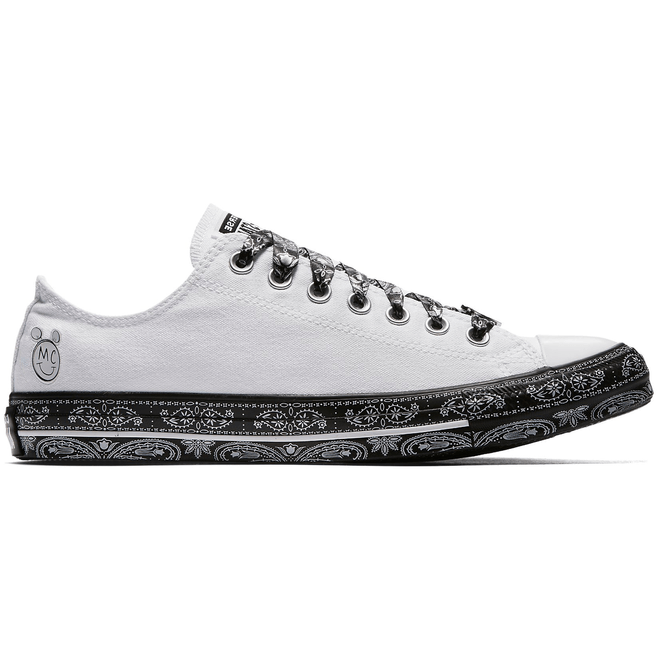 Converse Chuck Taylor All-Star Low Miley Cyrus White Black 162235C