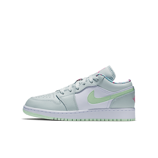 Jordan 1 Low Barely Grey Frosted Spruce (GS) 554723-051