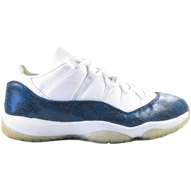 Jordan 11 OG Low Navy Snakeskin 2001 136071-102