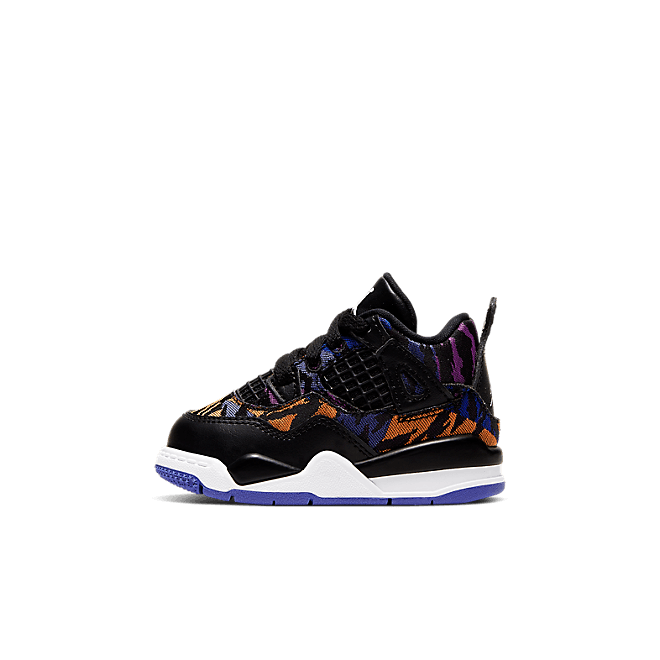 Jordan 4 Retro Black Rush Violet (TD) BQ9041-005