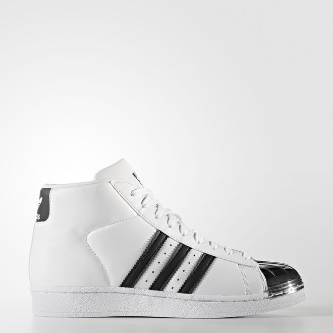 adidas Promodel Metal Toe White Black-Gold Metallic (W)