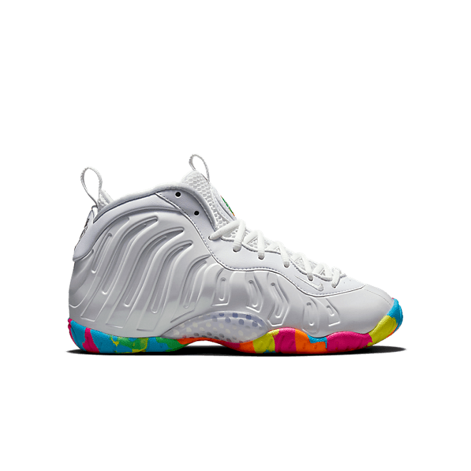 Nike Air Foamposite One White Fruity Pebbles 2015 (GS) 644791-100