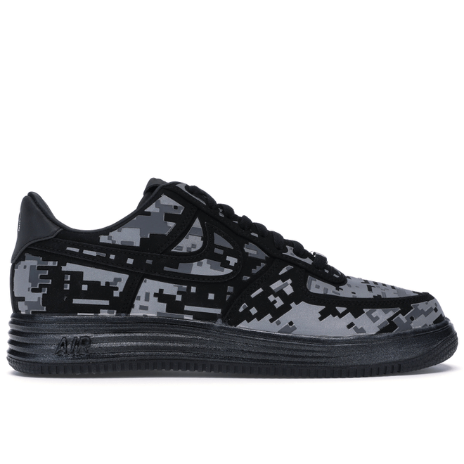 Nike Lunar Force 1 Low Digi Camo Black 577659-001